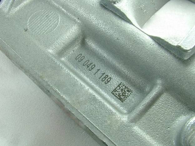 Laser marking on metal
